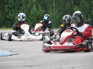 Lavinto-karting 2013 ruuhkaa